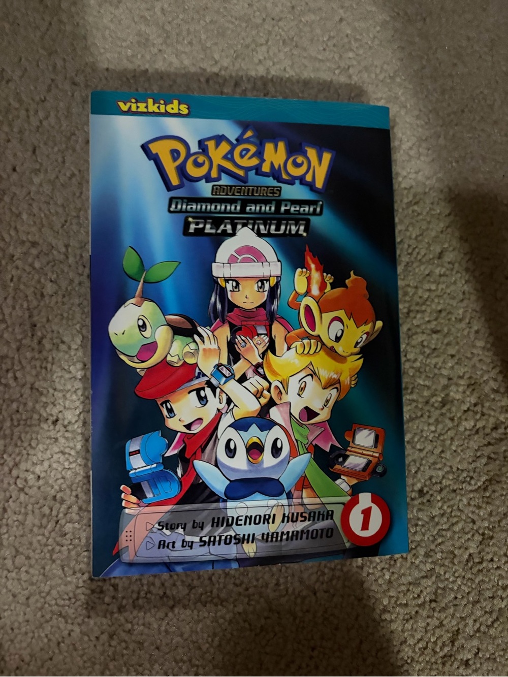 Pokemon adventures diamond and pearl manga like new